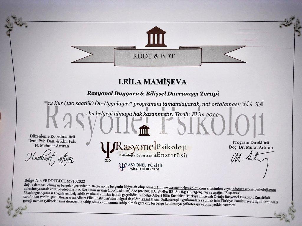 Sertifikatlar certificate