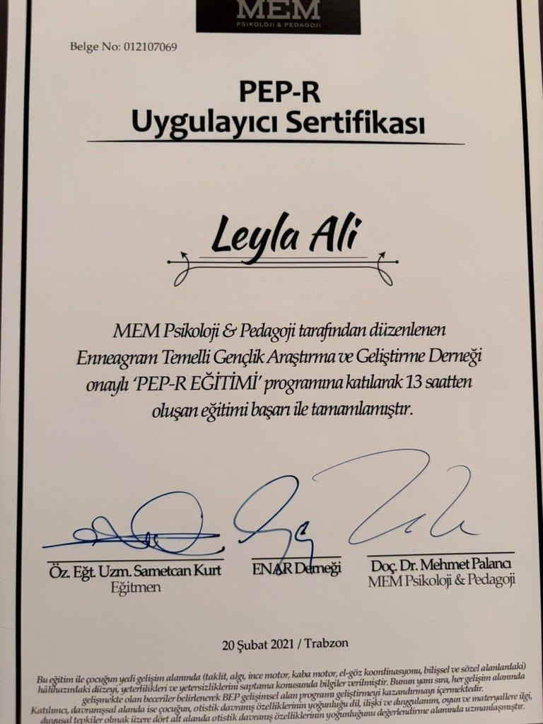 Sertifikatlar certificate