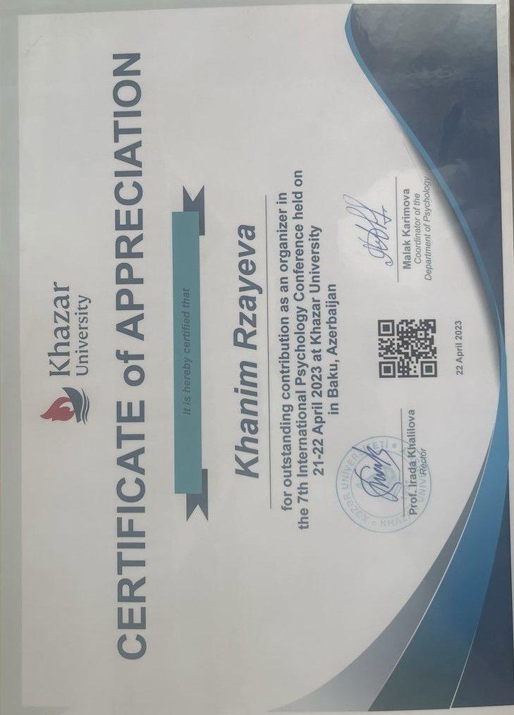 Sertifikatlar certificate