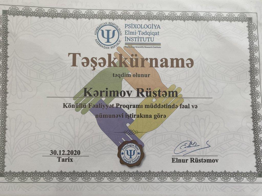 Sertifikatlar certificate