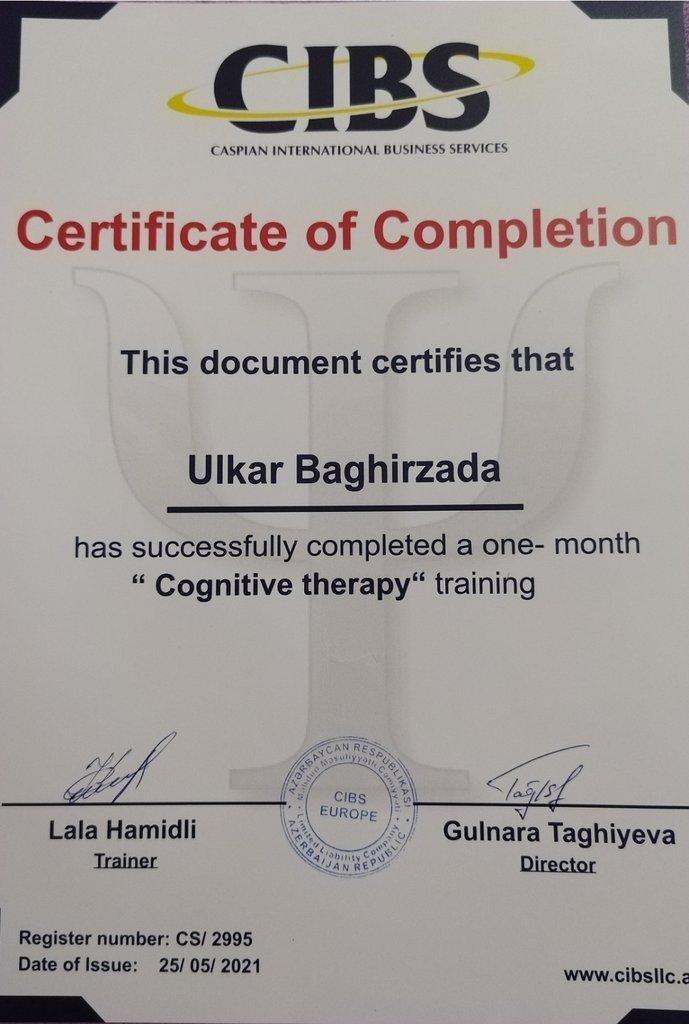 Sertifikatlar certificate