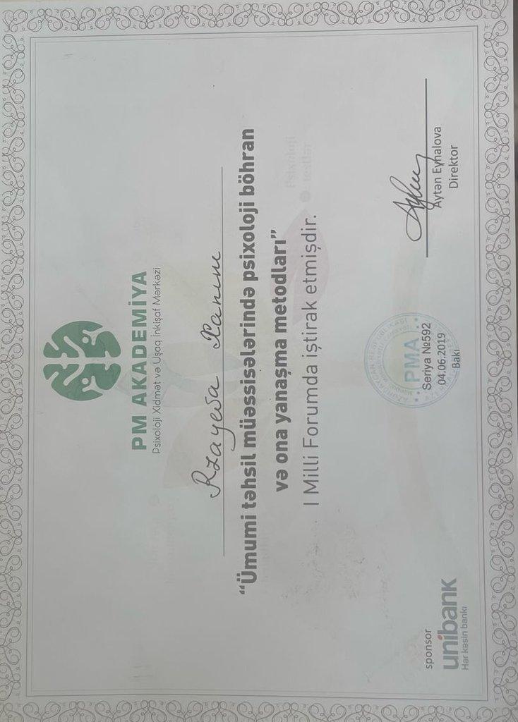 Sertifikatlar certificate