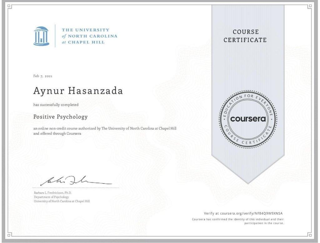 Sertifikatlar certificate